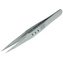 ホーザン(HOZAN) ピンセット 厚肉仕上げ 板厚2.8mm 全長125mm 開き幅8mm 先端幅0.3mm 直型 PP-106