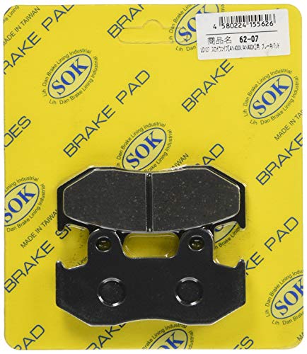 バイクパーツセンター(Bike Parts Center) ブレーキパッド フロント/リア共用 2枚1セット LD127 汎用 FTR223/2