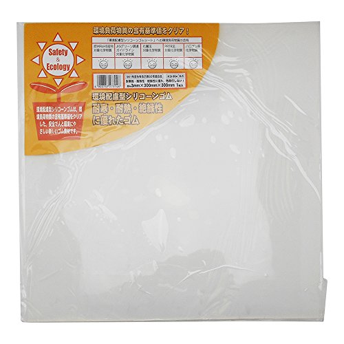 樂天商城 - WAKI 環境配慮型シリコーンゴム 厚み3X巾300X300(mm)乳白