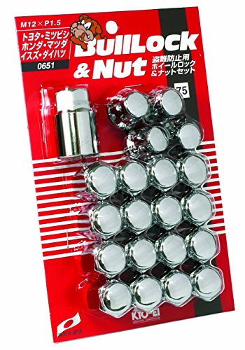 KYO-EI [ 協永産業 ] Bull Lock [ 袋タイプ 21HEX ] M12 x P1.5 5H車用 [ 個数：20P ] [ 品番