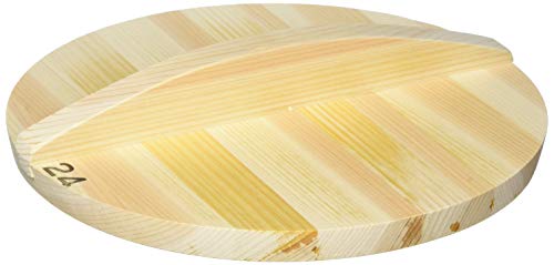 雅うるし工芸 厚手サワラ木蓋 24cm用 サワラ材 日本製 AKB02024