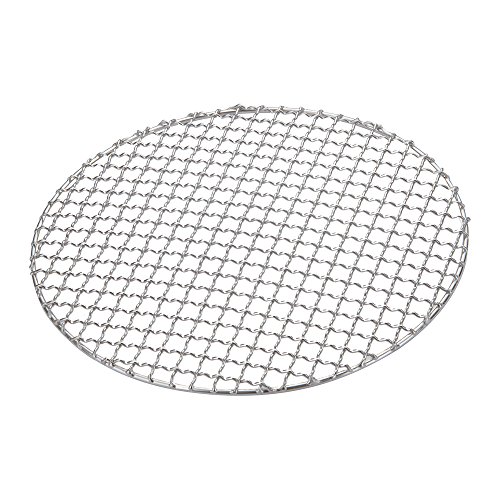 エムテートリマツ MT18-8 太線丸焼網 シルバー 30cm 業務用 日本製