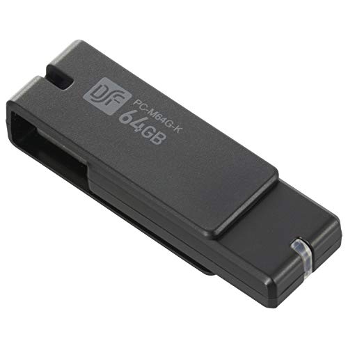 オーム電機 USB3.1Gen1(USB3.0)フラッシュメモリ 64GB 高速データ転送 PC-M64G-K 01-0050 OHM