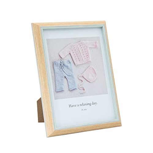 フジカラー FUJICOLOR フォトフレーム 写真立て ナチュラルカラーフレーム 2403K キャビネサイズ 2L ミ..