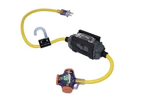 ハタヤ(HATAYA) 屋内用 安全ブレーカー付延長コード 0.7m HATAYA x GranGear(グランギア) コラボ商品 B..