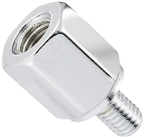 タナックス バイクミラー ナポレオン ネジ径変換アダプタ— メッキ 【正10mm→逆8mm】 CM-3