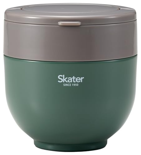 樂天商城 - スケーター(Skater) 保温 保冷 丼ぶり ランチジャー 800ml 折りたたみハンドル付 抗菌 エバーグリーン LDNO8AG