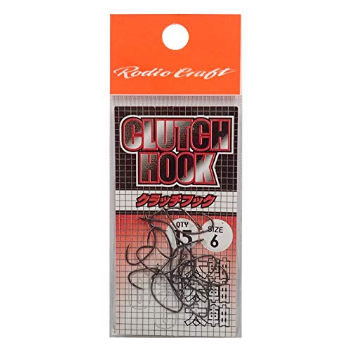 Rodiocraft(ロデオクラフト) クラッチフック 太軸 15本入り #6