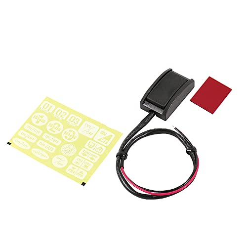 12V・200mAブラック/ON-OFF/12V・200mA/3223・Style:12V・200mAPatternName:貼り付けタイプ・パッケージ個数:1・【仕様】・スイッチタイプ:ON-OFF・使用可能電流:DC12V車専用・200mA以下・コードサイズ:0.2sq相当-約30cm・ラバーコーティングボタン採用商品紹介 LEDなどの各種電装品のON-OFFに 貼るスイッチ(両面テープ付) ラバーコーティングボタン採用 スイッチ用シール全20種類付属 2024年4月1日より、社名が「エーモン工業株式会社」から「株式会社エーモン」へ変更となりました。 それに伴いまして、パッケージ・取扱い説明書等が随時変更となります。 お手元に届くタイミングにより社名表示が混在する可能性がございますので予めご了承ください。 使用上の注意 製品の仕様は予告なく変更する場合がございます。 ご注意（免責）必ずお読みください ●使用可能電力を必ず守ってください。
