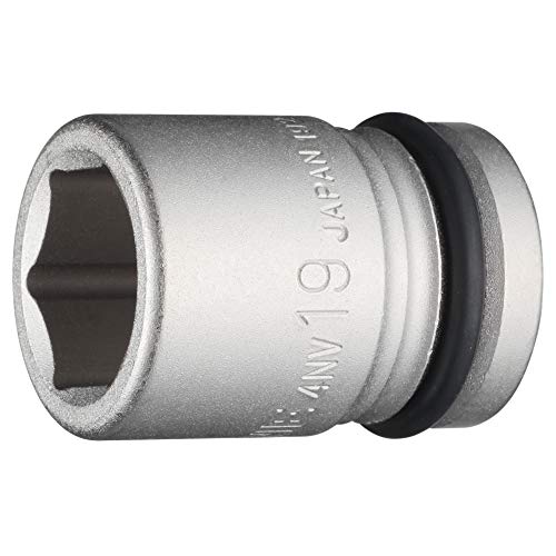 Rakuten - トネ(TONE) インパクト用ソケット 4NV-19 差込角12.7mm(1/2) 二面幅19mm