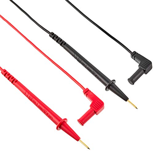 エルパ (ELPA) テストリード テスター 計測機器 パーツ バナナ式 2個入 赤 黒 100-50