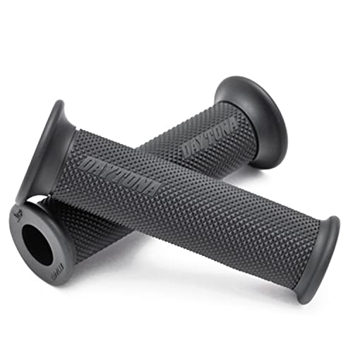 デイトナ(Daytona) グリッピーグリップ バイク用 グリップ ハンドル径Φ22.2用 125mm 2層構造 エンド貫通 GG-D-BASE