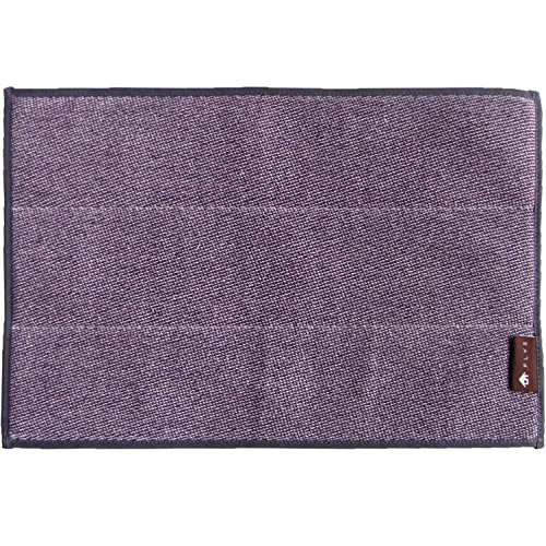 オカ PLYS base (プリス ベイス) 水切り吸水マット Sサイズ 約20×30cm (パープル)