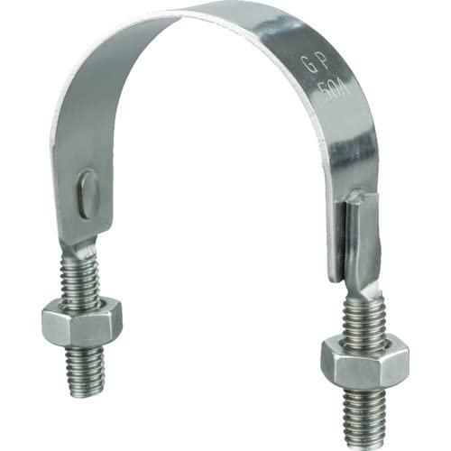 TRUSCO(トラスコ) SGP管用Uバンド SUS304 呼び径 65A ねじ径3/8 TSGPU65A-SUS