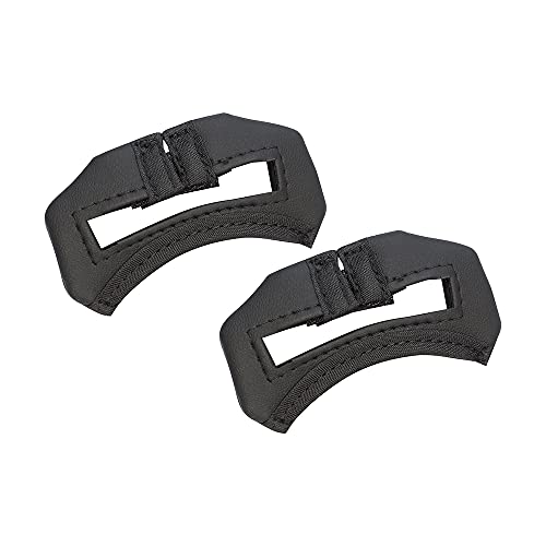 槌屋ヤック(Tsuchiya Yac) 車内用品 シートベルトバックルカバー レザー ブラック ベルト幅52mm以内対..