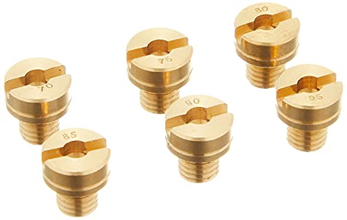 デイトナ(Daytona) バイク用 メインジェット ミクニ 丸型大タイプ #70-95 6サイズセット 93757