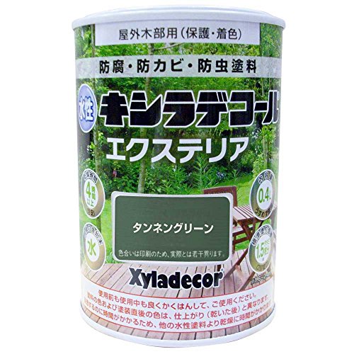 水性XDエクステリアS タンネングリーン 0.4L