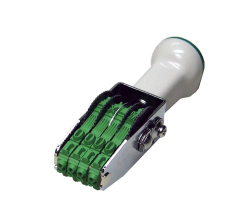 サンビー スタンプ 回転印 テクノタッチ 欧文4連 明朝体 3号 TK-034