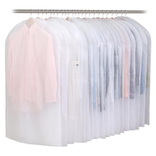 アストロ 衣類カバー ホワイト ショートサイズ 60×100cm 24枚組 洋服カバー スーツカバー 衣装カバー ..