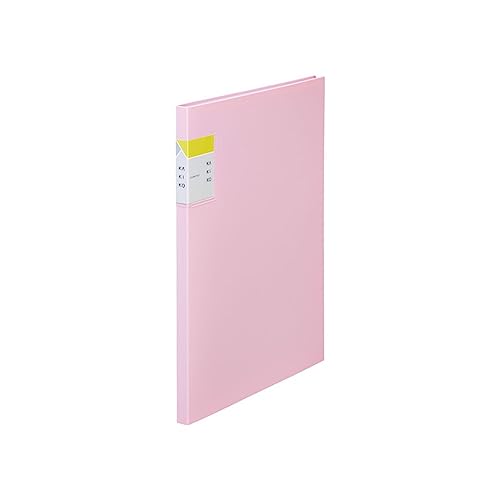 キングジム クリアファイル カキコ 20ポケット A4タテ ピンク 8632-P