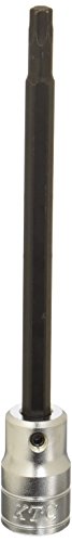 樂天商城 - 京都機械工具(KTC) 9.5mm (3/8インチ) ロングT型 トルクス ビットソケット T30 BT3T30L