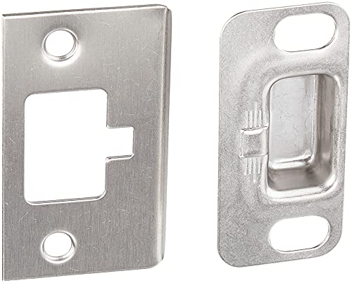 寸法:(横)37.5mm (縦)66mm (ビスピッチ)50mm・簡単調整機能付きでドアをしっかり固定。