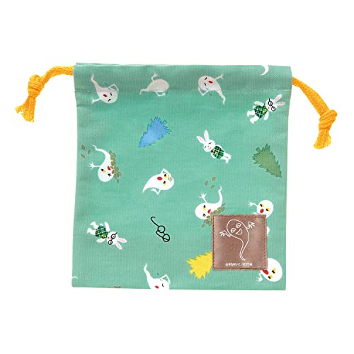 学研ステイフル せなけいこ ランチ袋 ミニサイズ 巾着 コップ袋 めがねうさぎ K06026