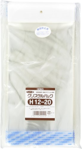 樂天商城 - シモジマ ヘイコー 透明 OPP袋 クリスタルパック ヘッダー付 12×20cm 100枚 H12-20 006746700