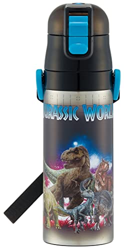 スケーター(Skater) 水筒 ジュラシック・ワールド 23 470ml 子供用 ステンレス スポーツボトル SDC4-A