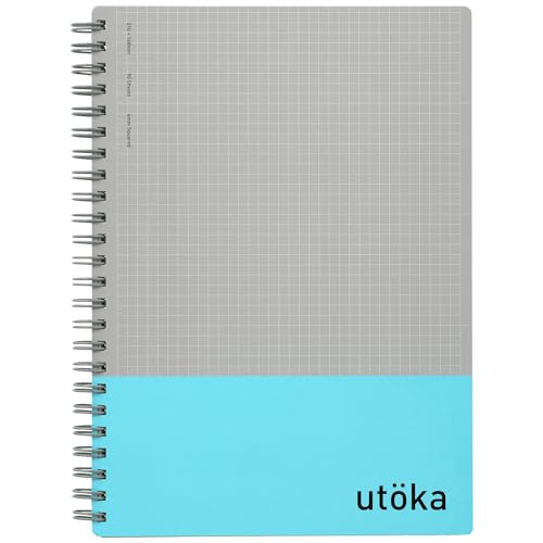 Other - マルマン ノート リングノート ウトカ A5 4mm方眼罫 ライトブルー N460-52