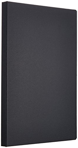 ナカバヤシ クリップボード A4 S型 バインダー 二つ折り ブラック QBC-A401-D