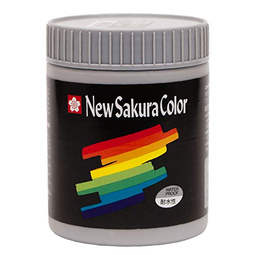 サクラクレパス 絵の具 アクリルポスターカラー 600ml 灰色 ETPW#44