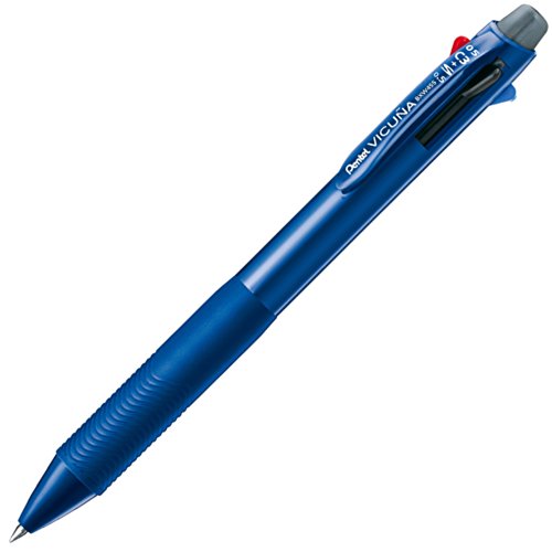 Collectors Stationeries - ぺんてる 多機能ペン ビクーニャ BXW455C ブルー軸