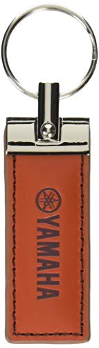 ヤマハ発動機(Yamaha) キーホルダー YAK14 ブラウン レザーキーホルダー 90792-K0001