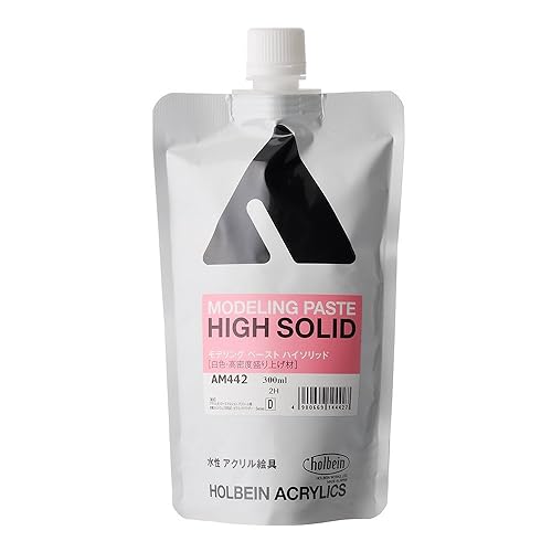 樂天商城 - ホルベイン アクリリックメディウム AM442 300ml モデリングペーストハイソリッド〈白色高密度盛り上げ材〉 14442
