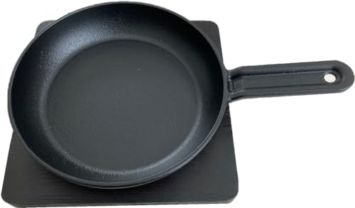 イシガキ スキレット 15cm 内寸直径14.1cm×深さ2.7cm おつまみスキレット 敷板付き 鉄鋳物 直火 IH対応 オーブン グリル ア