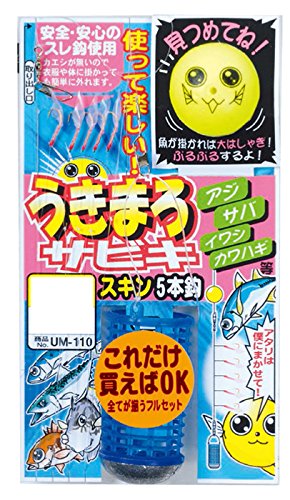樂天商城 - がまかつ(Gamakatsu) うきまろサビキ スキン UM110 6号-ハリス1. 45564-6-1-07
