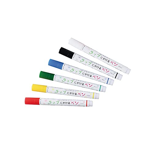 Office Stationeries, Supplies - エポックケミカル ラップにかけるペン 6色セット