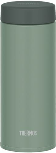 サーモス 水筒 真空断熱ケータイマグ 350ml リーフグリーン パーツが少なく洗いやすい しっかり閉まるスクリュータイプ 水滴が垂れにくいパッ