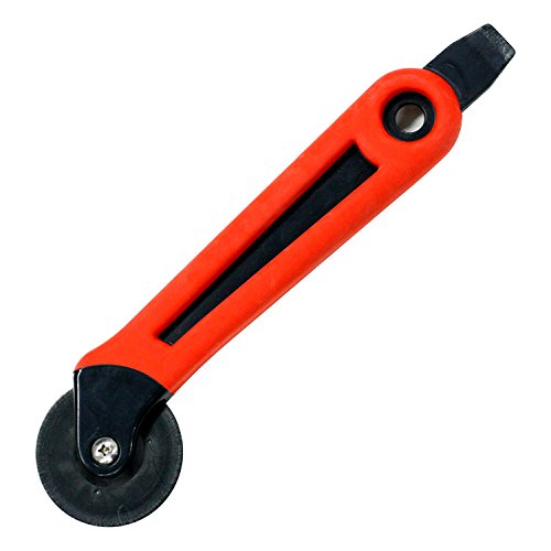 ダイオ(Dio) 網戸用 網押えローラープロ用 赤 交換用細溝ローラー付