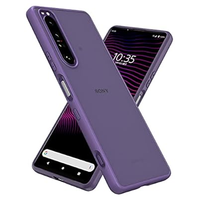 For Xperia1 III ケース SO-51B SOG03ケース ストラップホール付き 対応 TPU ソフトケース 耐衝撃 衝撃 吸収 指紋防止 薄型 軽量 半透明 マット加工 黄ばみなし エクスペリア ワン マークスリー （パープル+ホワイト）ブランドRhaosoco色パープルモデル商品説明【指紋がつかない】ケース表面に指紋防止ナノオイルコーティングを施しており、指紋をつく心配がないです。もし汚れが付いても布だけで簡単に拭き取れます。フレームが滑りにくいゴムで作られて、手元またポケットから滑り落ちることはありません。 半透明の裏側は、アップルのロゴが目立つようにしています。【ユーザー目線で作り上げたハイブリッドケース】側面を"TPU"のソフトな素材で衝撃を吸収させ、背面は透明度が維持出来るハードな"ポリカーボネート"をハイブリッドしたこのケースは、ブランドの代名詞へと成長しました。【不注意の傷にも避ける】当該製品が特に高低差が設計して、レンズより1mm高いので、大切なカメラレンズを傷から守ります。液晶より0.5mm高くで、スマホの前面が机に置いても液晶への傷を最小限に防ぐことができます。レンズ部分が大きくカットして、夜間に撮影場合、フラッシュの乱反射を防止して、景色の美しさが100%展示できます。放熱性抜群のドイツ製TPUとPC素材だからケースをつけたままワイヤレス充電にスムーズに対応できます。【精密性】本体より設計し、精確なホールデザインは、すべてのポートとボタンも押しやすくなります。装着したまま充電や各種ボタンの操作も行える。※【全世界から認められたベストセラーケース】 側面を"TPU"のソフトな素材で衝撃を吸収させ、背面は透明度が維持出来るハードな"ポリカーボネート"をハイブリッド。各国のケースシーンも席捲するこのケースは、ブランドの代名詞へと成長しました。 ※【クリアケースとしての飽くなき挑戦】 クリアケースにありがちな「背面のにじみ現象」が解消できるよう試行錯誤した結果。また、ボタン部分に独自の切り込みを入れる事で最適な押し心地を実現しています。 ※【カスタマイズ性を加味した背面透明度】 高透明度な背面は、ケース内側に写真やイラストを差し込んでも曇らずに表現する事が可能。本体との密着性も高いので、経過と共に発生しやすい「位置ズレ」を防止する事ができ、よりオリジナリティの出しやすいケースになっています。 ※【液晶画面・背面を守るこだわりの設計】