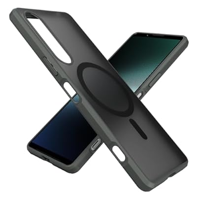 For Xperia1 V ケース SO-51D SOG10ケース 用 ケース 半透明 マグネット搭載 耐衝撃 マット感 黄ばみなし ストラップホール付き ワイアレス充電対応カーキグリーン）ブランドRhaosoco色カーキグリーン(マグネット搭載)モデル商品説明【マグネットの魔法】内部には38個の強力なN52マグネットが搭載されており、固定が一瞬で完成します！それにより、多種多様なマグネットアクセサリーとの素晴らしい組み合わせを実現。ワイヤレス充電からスタンド、ホルダーまで、幅広いアクセサリーを簡単に楽しむことが可能です。Xperia 1Vの使い方がこれほど便利になるなんて、まるで魔法のよう。【半透明美学】Xperia 1Vケースは、背面に艶消しマット質感を採用し、ベルベットのような触感を楽しむことができます。また、特別な指紋防止加工によって美しさを長く維持できます。さらに、デザインには黄金透過率を採用し、Xperia1vの背面の洗練されたマットな質感を完璧に再現して、光の当たり具合によって微妙に変わる背面の美しさが際立ち、アップルロゴがかっこよく浮かび上がります。*ストラップホール付き 対応機種：Xperia iv用【不注意の傷にも避ける】当該製品が特に高低差が設計して、レンズより1mm高いので、大切なカメラレンズを傷から守ります。液晶より0.5mm高くで、スマホの前面が机に置いても液晶への傷を最小限に防ぐことができます。レンズ部分が大きくカットして、夜間に撮影場合、フラッシュの乱反射を防止して、景色の美しさが100%展示できます。放熱性抜群のドイツ製TPUとPC素材だからケースをつけたままワイヤレス充電にスムーズに対応できます。【精密性】本体より設計し、精確なホールデザインは、すべてのポートとボタンも押しやすくなります。装着したまま充電や各種ボタンの操作も行える。※【全世界から認められたベストセラーケース】 側面を"TPU"のソフトな素材で衝撃を吸収させ、背面は透明度が維持出来るハードな"ポリカーボネート"をハイブリッド。各国のケースシーンも席捲するこのケースは、ブランドの代名詞へと成長しました。 ※【クリアケースとしての飽くなき挑戦】 クリアケースにありがちな「背面のにじみ現象」が解消できるよう試行錯誤した結果。また、ボタン部分に独自の切り込みを入れる事で最適な押し心地を実現しています。 ※【カスタマイズ性を加味した背面透明度】 高透明度な背面は、ケース内側に写真やイラストを差し込んでも曇らずに表現する事が可能。本体との密着性も高いので、経過と共に発生しやすい「位置ズレ」を防止する事ができ、よりオリジナリティの出しやすいケースになっています。 ※【液晶画面・背面を守るこだわりの設計】