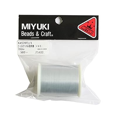 ミユキ(Miyuki) 手芸糸 ビーズステッチ糸 徳用巻 グレー #40 約500m巻き K4570T-3ブランドミユキ(Miyuki)色グレーモデルK4570T-3商品説明カラー:グレー素材:ナイロン刺繍やアクセサリー作りにどうそ。ビーズステッチの為に開発された糸です。しなやかで糸先のほつれが無く、ビーズワークに最適です。