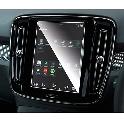 ruiya 強化ガラス 8.7インチ Volvo ボルボ XC40 (CMA)Sensus Navigation System 専用 カーナビ 保護フィルム 汚れ防止 9H キズ防止 貼付簡単 カスタムパーツ