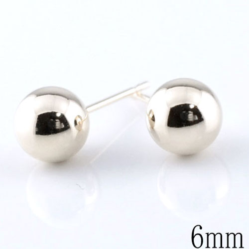 �ԥ��� �����åɥԥ��� �ݶ̥ԥ��� �϶� �ܡ���ԥ��� ������� K14 14K 14�� �ۥ磻�ȥ������ ��ǥ����� ��� �ݶ� 6mm �ͥ��ݥ����� �᡼...