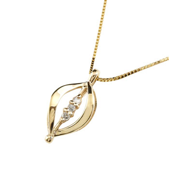 【スーパーセール10%OFF】 k10 ネックレス ダイヤモンド ゴールド イエローゴールドk10 ダイヤ 10k 10金 ペンダント チェーン レディース
