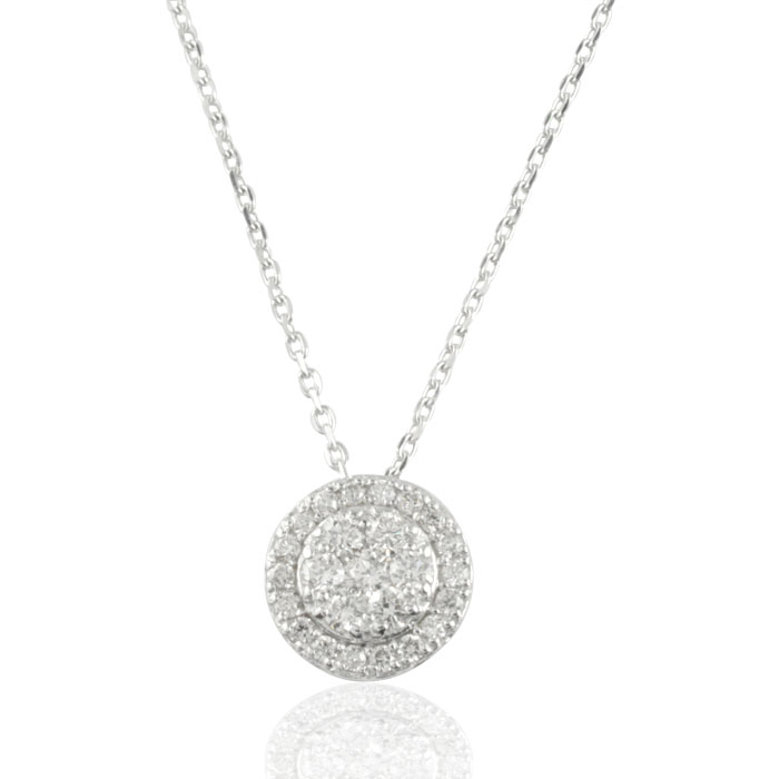 【10％OFFクーポン配布中】 ダイヤモンド ネックレス ダイヤネックレス レディース 円形 サークル ペンダント pt900 プラチナ900 ダイヤ pendant 円型 丸 円 二重 ダイヤ シンプル 記念 誕生日 スキンジュエリー