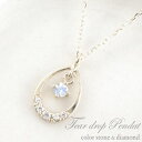 ブルームーン ダイヤモンド ペンダント レディース ペアシェイプ ダイヤネックレス プラチナ つゆ 0.05ct 6月 誕生石 pt900 ドロップ 華奢 プレゼントに
