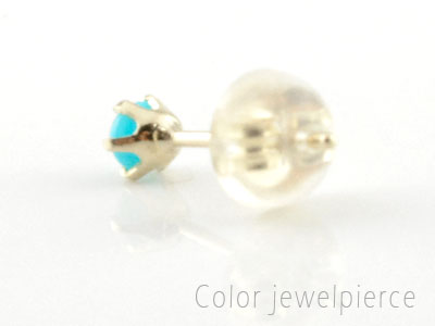 ピアス トルコ ターコイズ プラチナ レディー...の紹介画像3