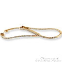 k18 ピアス フープピアス ダイヤモンド ピンクゴールド レディース 1.0ct ダイヤフープピアス 18k カーブ フープ エタニティ スキンジュエリー 中...
